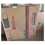 Flattened Medium-Sized Cardboard Boxes c15