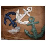 Cast Iron Anchor Wall Hooks