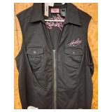 Harley-Davidson Women's Black Sleeveless Vest