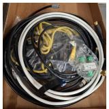 Cables and Connectors in Cardboard Box