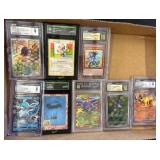Graded Pokï¿½mon and Yu-Gi-Oh! Card Lot