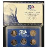 1999 United States Mint 50 State Quarters Set