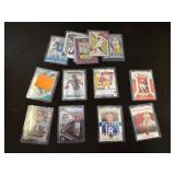 Football qb Cards in Cases