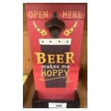 Beer Bottle Opener With Catch Tray