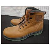 Brahma Menï¿½s Work Boots, Brown, Size 12