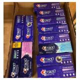 Crest 3D White Toothpaste Lot