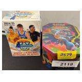 Bowman Chrome Cards and Pokemon Tin