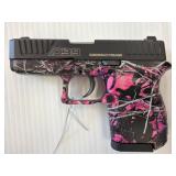 Diamondback DB9 9mm Pistol with Pink Camo Finish