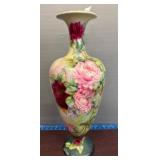 Belleek Willets Porcelain Vase with Floral Design