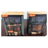 I-Zoom Flickering Flame Solar Pathway Lights