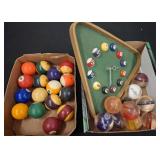 Pool Balls and Billiard Clock