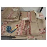 Couleur Sud Kitchen Textiles with Rooster Design