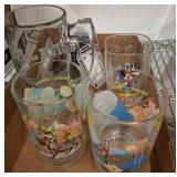 Themed Glassware and LED Light Fixture