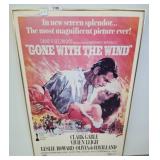 Gone With The Wind Movie Poster in Frame