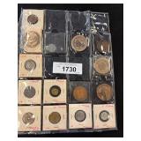 World Coins in Holders