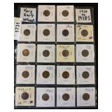 Early Wheat Pennies, 1910-1938