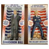 Corkscrew Bill and Hillary Nutcracker Set