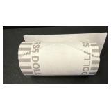 Rolled $25 dollar coins presidential and assorted