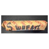 Roll of s-Wheat Pennies, Hand-Wrapped