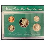 1994 United States Mint Proof Coin Set