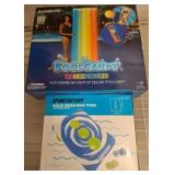 Pool Raft and Aqua Bag Toss Game Set