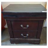 2-Drawer Crown Mark Inc. Wood Nightstand