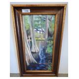 Framed Acrylic Painting by D. Daniels, 2019