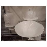 White Ceramic Serveware by Lulu & Co.