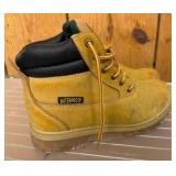 Brahma Waterproof Lace-Up Work Boots, Size 8.5
