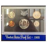 1968 United States Proof Coin Set