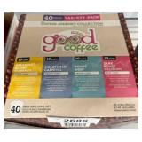 Good Coffee 40-Ct Coffee Pod Variety Pack