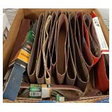 Sanding Belts in Box