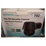 Zeepoorte Solar PTZ Security Camera