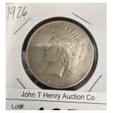 1926 Peace Silver Dollar Coin