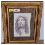 Framed 16x20 Frank Brown Jesus Portrait Print