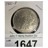 1900-P Morgan Silver Dollar Coin
