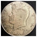 1964 Kennedy Half Dollar Coin