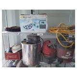Storage Unit with Small Appliances and Tools c4