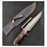 Howling Wolf Frost Cutlery Fixed Blade Knife