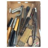 Hand Tools, Brushes, and Saw Frame