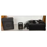 Portable Speakers and Lighting Equipment Lot