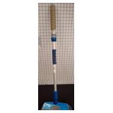 Telescoping Brush With Built-In Soap Dispenser