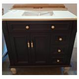 Artwood 36-Inch Vanity with Marble Top