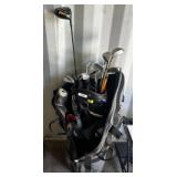 Golf Club Set with Bag and Mixed Brands