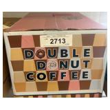 Double Donut Coffee Decaf Dark Roast, 80 Ct