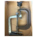 Metal C-Clamps With Adjustable Handles