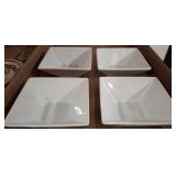 Four Square Ceramic Bowls by Creator