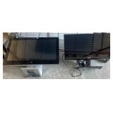 HP and Acer Monitors With Accessories