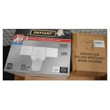 Defiant Motion-Activated Flood Light & Qibang LED