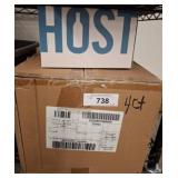Host Ice Mold Set and Glassware, 4 Ct